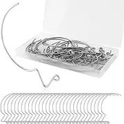 Lyntamy 30 Pcs Monkey Hooks Super Hooks Stainless Steel Monkey Hooks Picture Hangers Wall Hangers Without Nails Wall Hooks