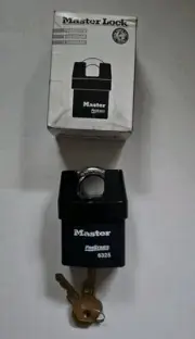 Master Lock 6325 Padlock, Keyed Different, Commercial DUTY, High Security Lock