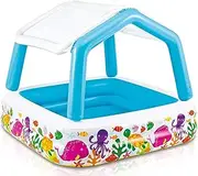 Intex Sun Shade Inflatable Pool, 62" X 62" X 48", for Ages 2+