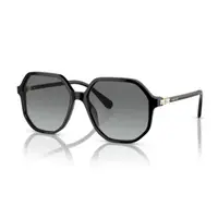 在飛比找momo購物網優惠-【SWAROVSKI 施華洛世奇】時尚大框太陽眼鏡(SK60