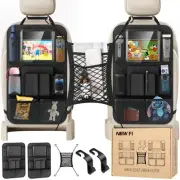 Backseat Car Organizer(20 Storage Pockets),Come with Free 1 Seat Net and 2 He...