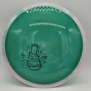 Axiom Discs Simon Line Neutron Time-Lapse L2 GyroPalooza Green/Pink 171g