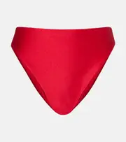 [Jade Swim] Jade Swim Incline high-rise bikini bottoms AU 16 red
