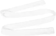 [Healeved] Soft Flannel Belt Replacement Bathrobe Waist Strap Versatile Tie for Nightgown Pajamas Stylish Comfortable White Tie for Hotel Use