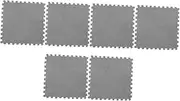 KICHOUSE 6Pcs Interlocking Soft Floor Mats for Play Mat Flooring Lightweight Breathable Easy to Assemble Grey