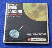 Sealed GAF B663 NASA's Apollo Project Moon Landing 1969 view-master Reels Packet