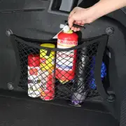 Car Storage Mesh Pocket Organizer Cargo Net For Trunk Seat Side Door Storage Bag (for: Ford)