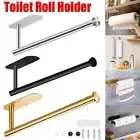 No Drilling Storage Rack Kitchen Toilet Paper Holder Toilet Roll Holder Toilet