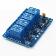 5V Four 4 Channel Relay Module With optocoupler For PIC AVR DSP ARM Arduino 8051