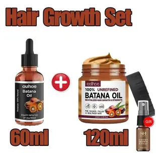 Natural 100% Pure Batana Hair Oil Mask For Hair Growth