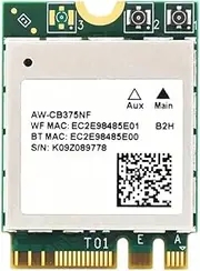 Aswalling AW-CB375NF Dual-Band Wireless Network Card,2.4G/5GHz Dual-Band WiFi Card,RTL8822CE-CG Core,Bluetooth5.0,Supports BLE NX Easy Install