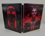 Diablo 4 Custom Made G2 Steelbook Case V1 PS4/PS5/Xbox (No Game) New