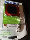 Philips Digital Photo Keychain 1.5" LCD 8 MB Rechargeable Brick Red (NEW)