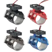 1/8 Fan Motor Twin Cooling Radiator For SUMMIT E-REVO 41-43mm Engine 1/10 RC Car