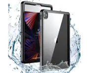 XBK Waterproof Case for iPad Pro 12.9 inch 2021-Black