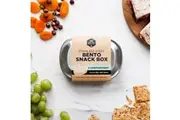 Stainless Steel Bento Snack Box - 2 Compartment - 580ml - Ever Eco