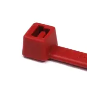T50R2M4UL - Cble Tie 8in L UL Rated 50lb TS PA66 Red (1000 EA)