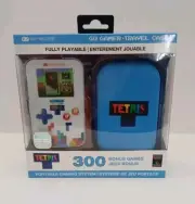TETRIS Go Gamer Brand New Factory Sealedw/ 300 Bonus Games + Travel Case