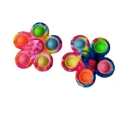 Fidget Spinner 5 Bubble Graffiti Pop It Tie-Dye