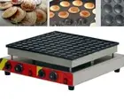 100pcs Commercial Electric Poffertje Mini Dutch Pancake Machine Maker Iron Baker
