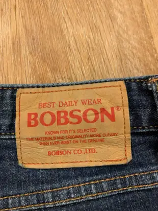 二手 Bobson 男款 牛仔褲 牛仔長褲 36