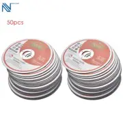 50PCS Cutting Discs Wheel Thin Angle Grinder Cut Off Metal Steel Flap 125mm