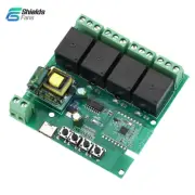 AC110V-240V 4-Channel Smart Bluetooth WIFI Remote Control Relay Switch Module