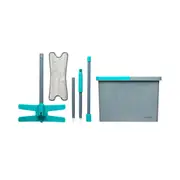 Beldray Pet Plus Hard Wet/Dry Floor X-Shape 132cm Cleaning Wring Mop w/Bucket