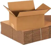8 x 6 x 4 Shipping Boxes Moving Boxes Corrugated Kraft 25/Bundle 25/Pack