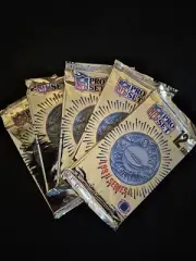 1991 PRO SET PLATINUM SERIES 1 NFL FOOTBALL CARDS 5 UNOPENED PACKS