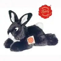 在飛比找PChome24h購物優惠-德國製造進口Hermann Teddy可愛長毛趴黑兔，全球限