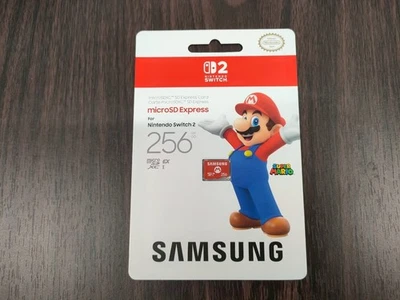 Samsung microSD Express Card 256GB for Nintendo Switch 2 [Japanese Version]
