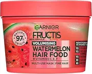 Garnier Fructis, 3-in-1 Hair Mask, Plumping & Hydrating, Hair Food Watermelon, 390ml