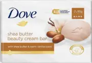 Dove Beauty Cream Bar Shea Butter Soap (2 x 90g bars)