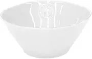 Costa Nova NOS192W Salad Bowl, Small, 7.5 inches (19 cm), White, Dishwasher Safe, Microwave Safe