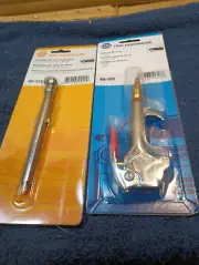 NAPA Car Tire Pressure Gauge and Strata-Flo Blow Gun-Fixed US shipping