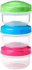 Sistema To Go Collection Mini Bites Small Food Storage Containers, 4.39 oz./1...