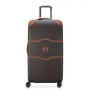 NEW Delsey Chatelet Air 2.0 Trunk Spinner Case Brown 80cm