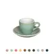 【LOVERAMICS】蛋形系列 - 80ml職人色濃縮咖啡杯盤組