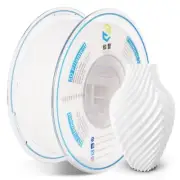 YOUSU Flexible TPU 3D Printer Filament， White TPU Filament 1.75mm 1kg, Dimens...