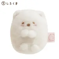 在飛比找樂天市場購物網優惠-真愛日本 角落生物娃娃 白熊棉柔娃 白熊手玉娃 白熊 絨毛娃