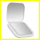 Mini Portable Folding Compact Mirror LED Lights Magnifying Pocket Size Travel
