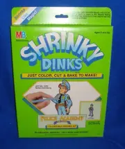 1989 Police Academy Shrinky Dinks MIB Sealed