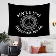 Peace and Love Positive Tapestry