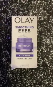 Olay Smoothing Eyes Retinol 24 Eye Cream, 0.5 oz, New In Box, Fresh