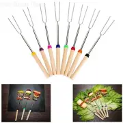 Roasting Sticks Extendable Marshmallow Hot Dog Forks 32in Roaster Sticks 8 Set