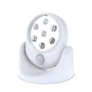 Wireless Motion Sensor LED Night Light 360 Degree Pivots Cordless Security Lamp with Bright LEDs