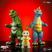 MONDO GODZILLA All Monsters Attack SOFUBI SET : Kaiju Marmit Marusan Spiral M1