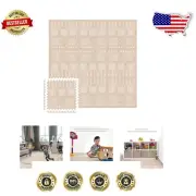Extra Large 6x6ft Play Mat - Cozy Boho Tummy Time Mat for Safe Baby Play