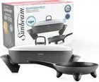 Sunbeam Banquet Electric Frying Pan and Skillet Set, DiamondForce Non-Stick...